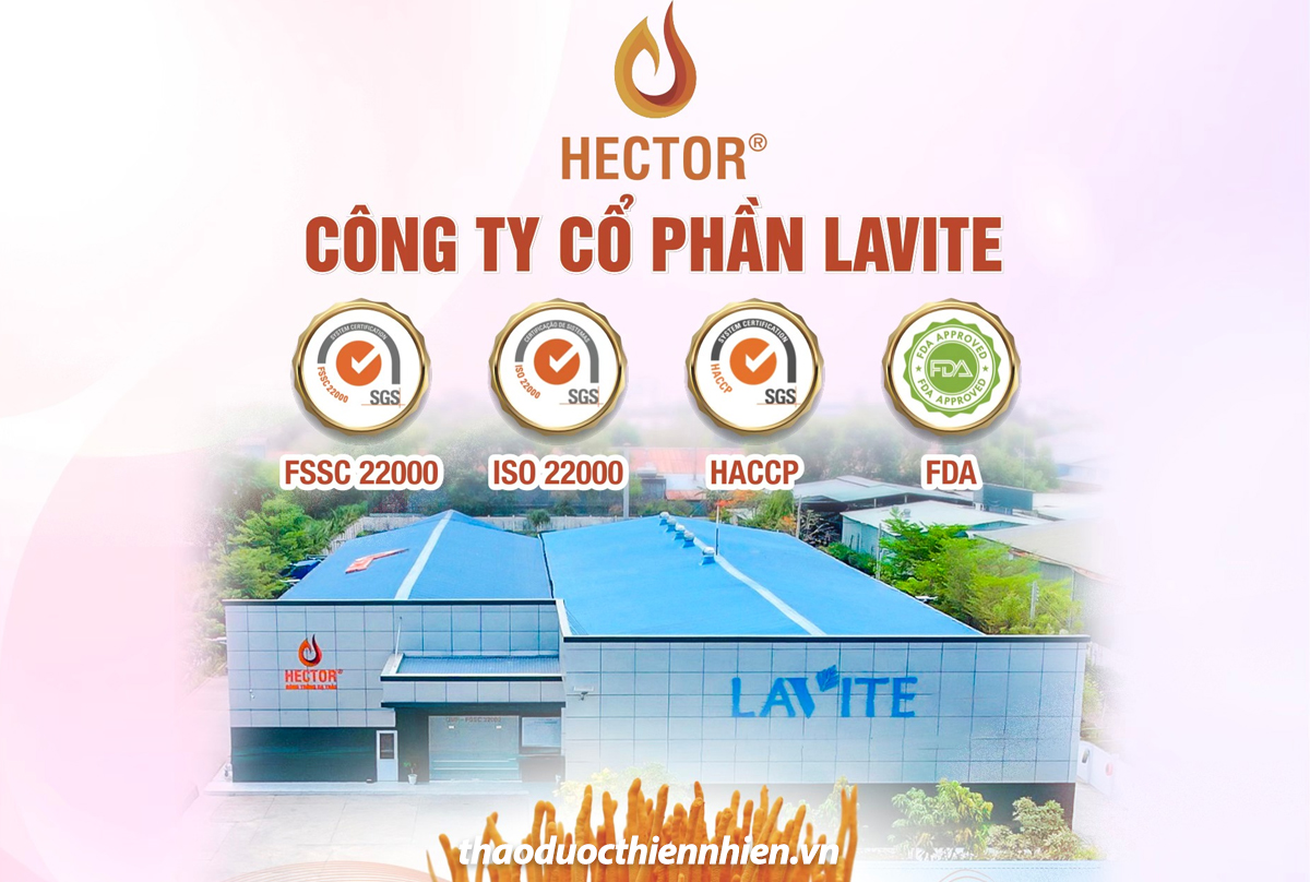 Nhà máy sản xuất đông trùng hạ thảo Hector